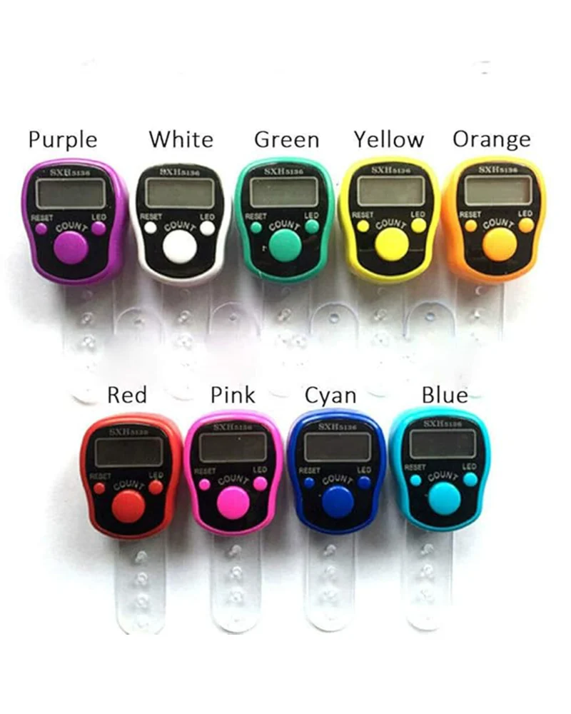 LED Light Finger Tasbih