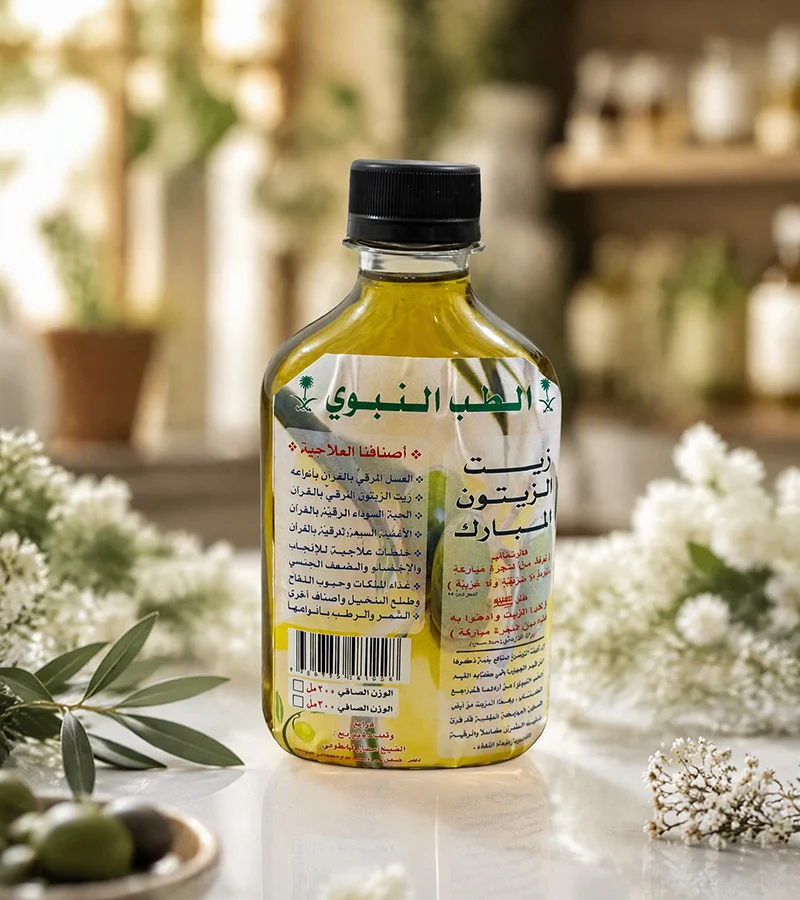 Palestinian Olive oil with Quran Recitation